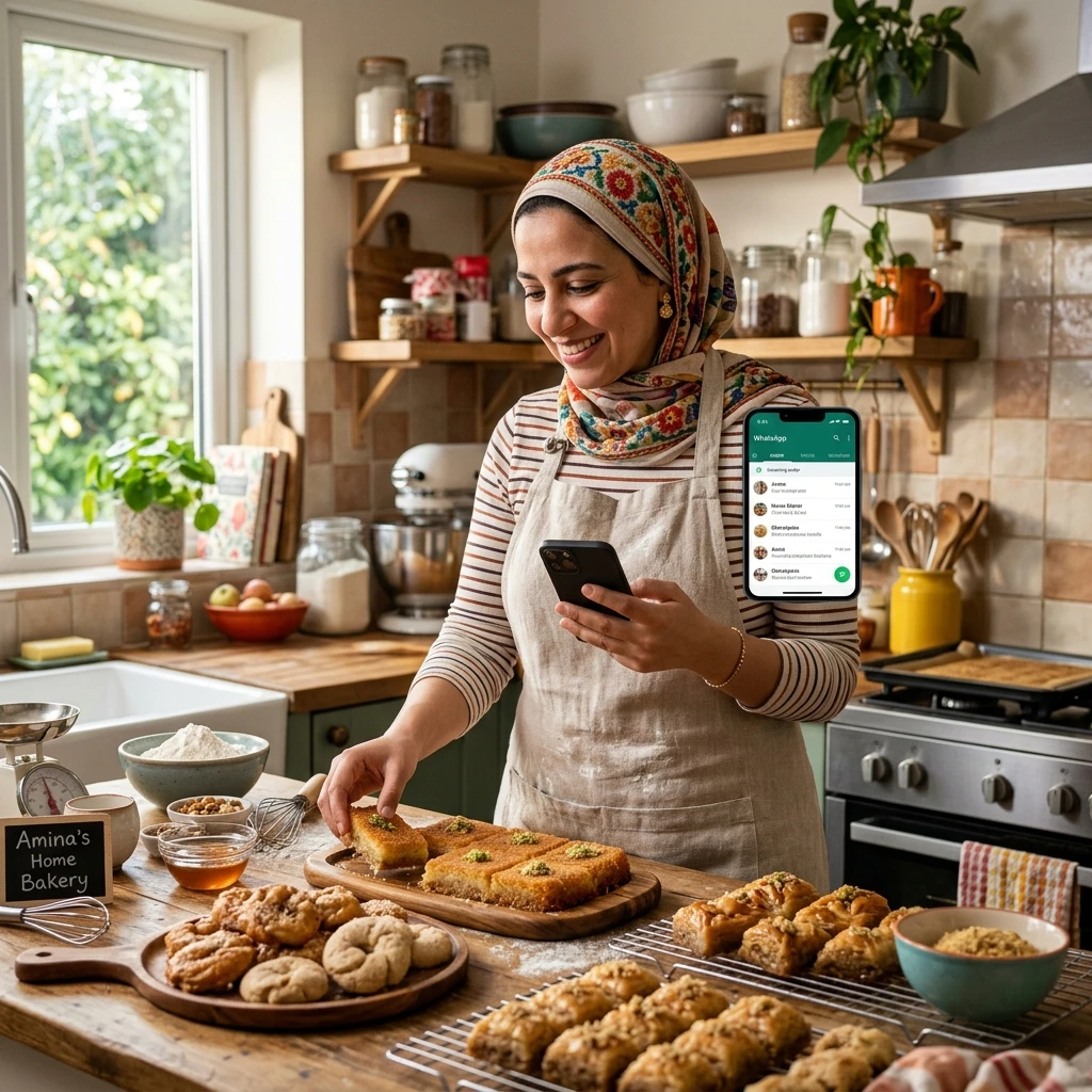 موقع للمشاريع المنزلية والمحلات الصغيرة